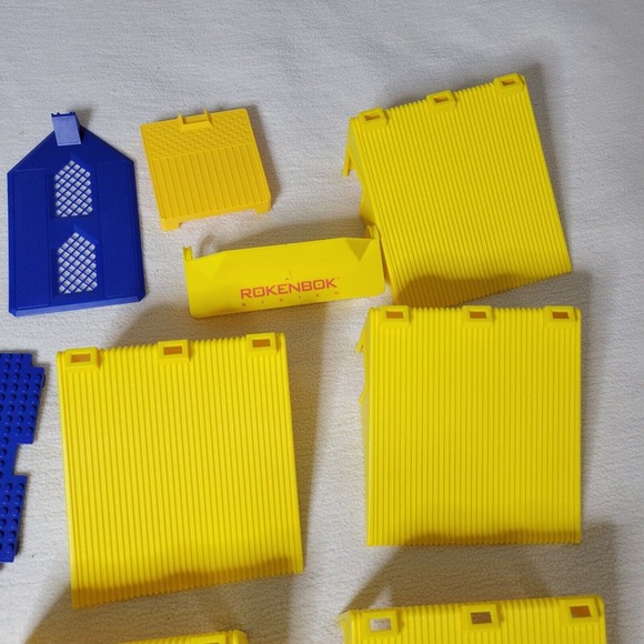 Vtg Rokenbok Parts Components Building Block Panels Toys RC Factory Deck Playset - Picture 12 of 16